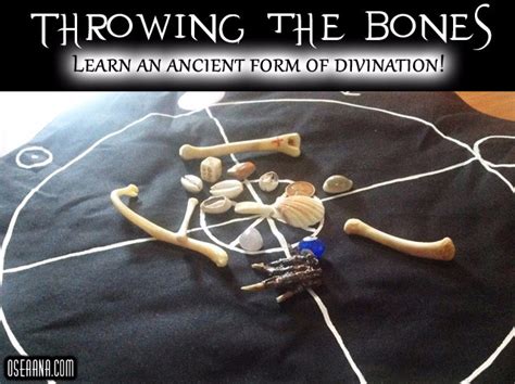 Throwing bones divinatioh